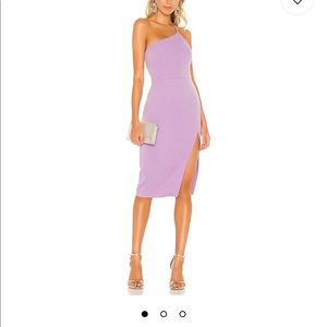 Never worn- Lazo Midi Dress in Lilac Purple Dress